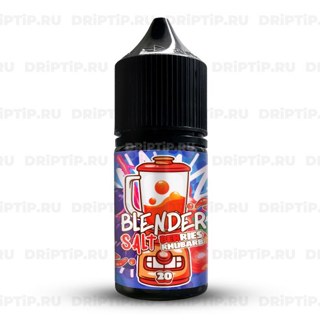 Жидкость Blender Salt - Berries Rhubarb Жидкость Blender Salt - Berries Rhubarb