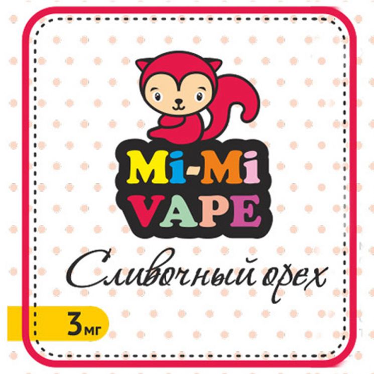 Mi-Mi Vape - Сливочный орех / Белочка 