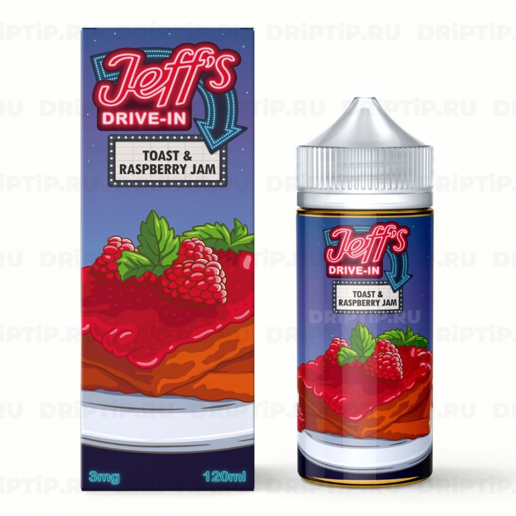 Jeff's Drive-In - Toast & Raspberry Jam