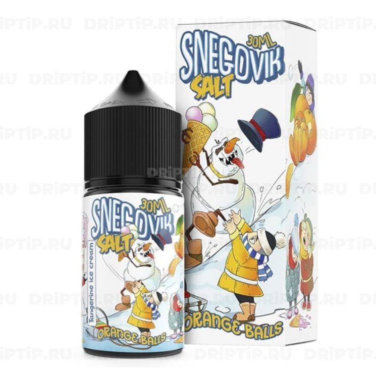 Жидкость Snegovik Salt - Orange Balls 