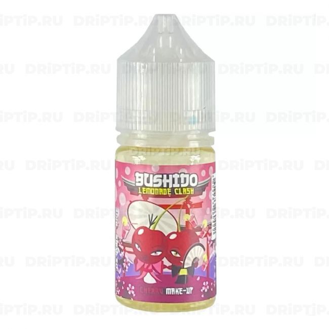 Жидкость Bushido Lemonade Clash Salt - Cherry Make-Up Жидкость Bushido Lemonade Clash Salt - Cherry Make-Up