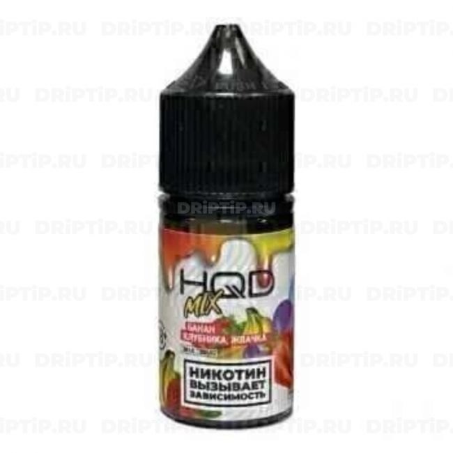 HQD Mix It Salt - Банан Клубника Жвачка