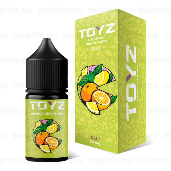 Suprime Toyz Salt - Orange Lemon Mint Suprime Toyz Salt - Orange Lemon Mint