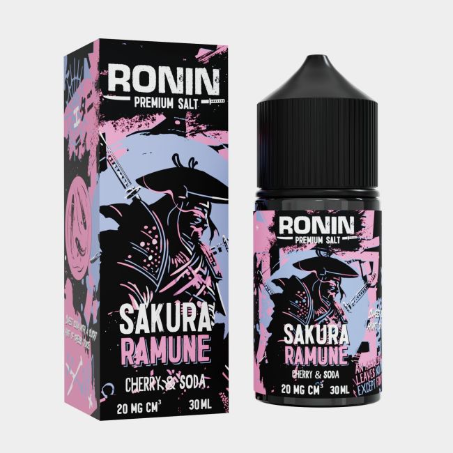 Жидкость RONiN Premium Salt - Sakura Ramune Жидкость RONiN Premium Salt - Sakura Ramune