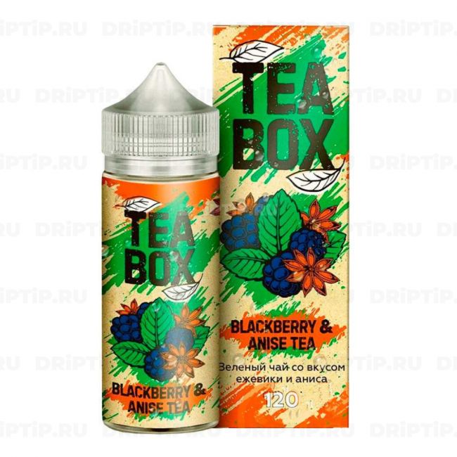 Жидкость Tea Box - Blackberry and Anise Tea Жидкость Tea Box - Blackberry and Anise Tea