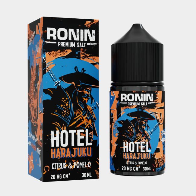 Жидкость RONiN Premium Salt - Hotel Harajuku Жидкость RONiN Premium Salt - Hotel Harajuku