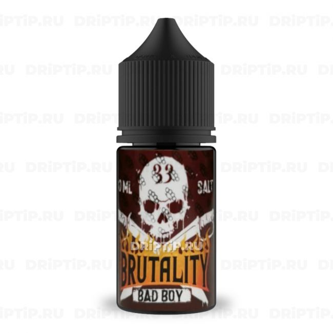 Жидкость Brutality Salt - Bad Boy 