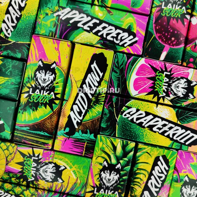 Жидкость Laika Sour Salt - Apple fresh 