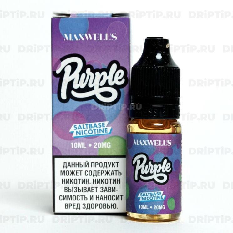 Жидкость Maxwells Salt - Purple 10ml 