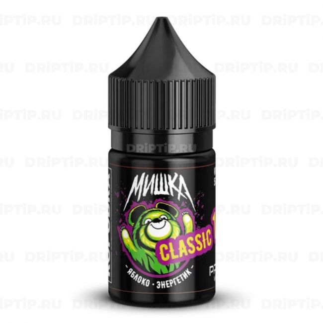 Жидкость Мишка Classic - Яблоко Энергетик 