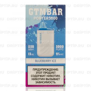 GTM BAR Porter 5000 - Blueberry Ice