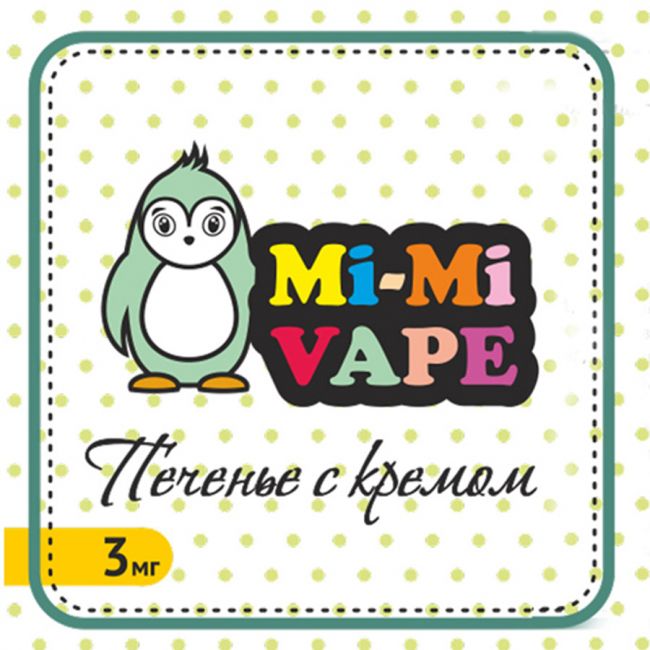 Mi-Mi Vape - Печенье с кремом / Пингвинчик Mi-Mi Vape - Печенье с кремом / Пингвинчик