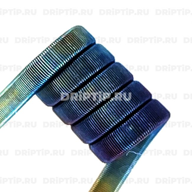 Triple Fused 3*0,4K+0,1 NiCr, 3 мм, 5 витков, 0.13-0.15 ом Плата