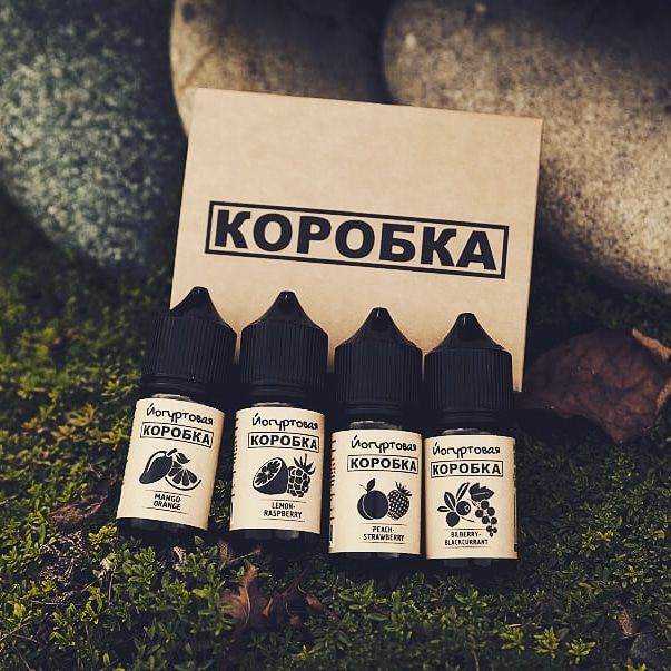 Жидкость Персик - Коробка Salt Жидкость Персик - Коробка Salt