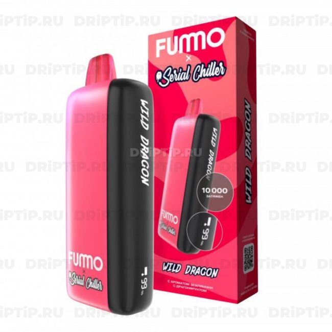 Fummo Chiller Indic 10000 - Земляника Драгонфрут Fummo Chiller Indic 10000 - Земляника Драгонфрут