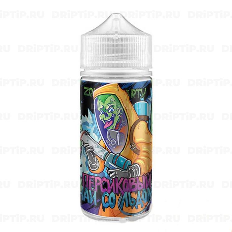 Жидкость Zombie Party Персиковый чай со льдом 3mg, 120ml 
