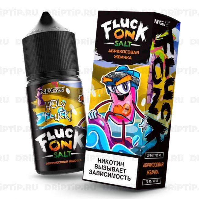 Fluck On Salt - Абрикосовая Жвачка Fluck On Salt - Абрикосовая Жвачка