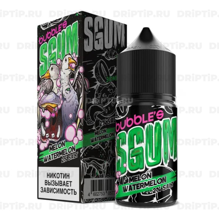 Bubbles SGUM Salt - Арбузно-Дынная Жвачка
