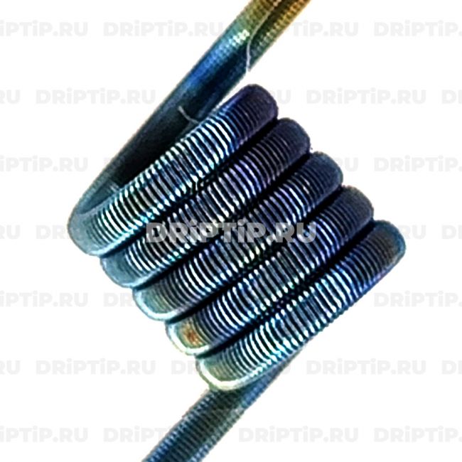 Fused 2*03, 3мм, 5 витков, 0.5 ом MTL Fused 2*03, 3мм, 5 витков, 0.5 ом MTL