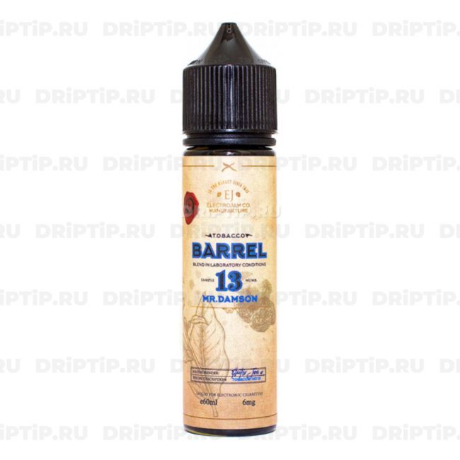 Жидкость ElectroJam Tobacco Barrel - Mr. Damson 
