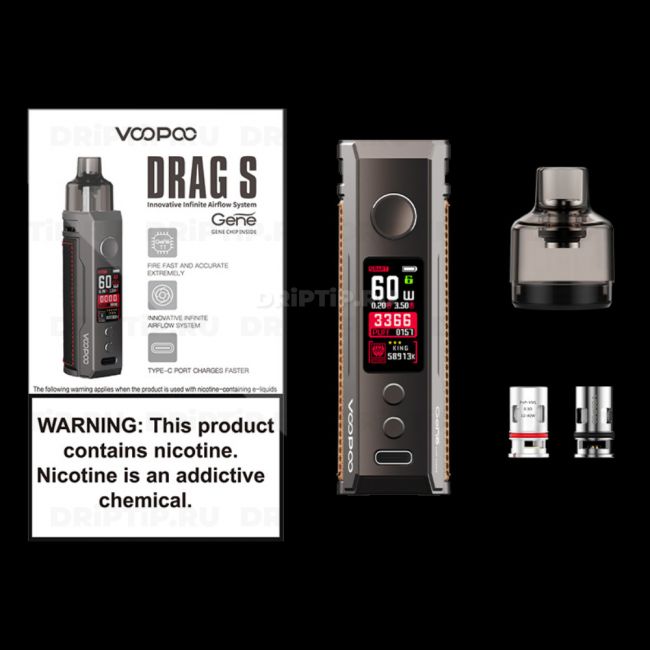 Voopoo Drag S Mod Pod Kit Voopoo Drag S Mod Pod Kit