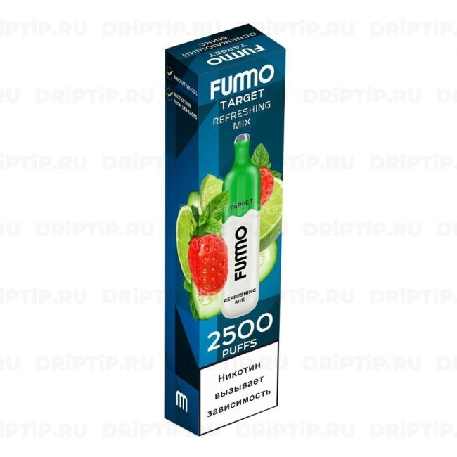 Fummo Target 2500 Затяжек - Освежающий Микс Fummo Target 2500 Затяжек - Освежающий Микс