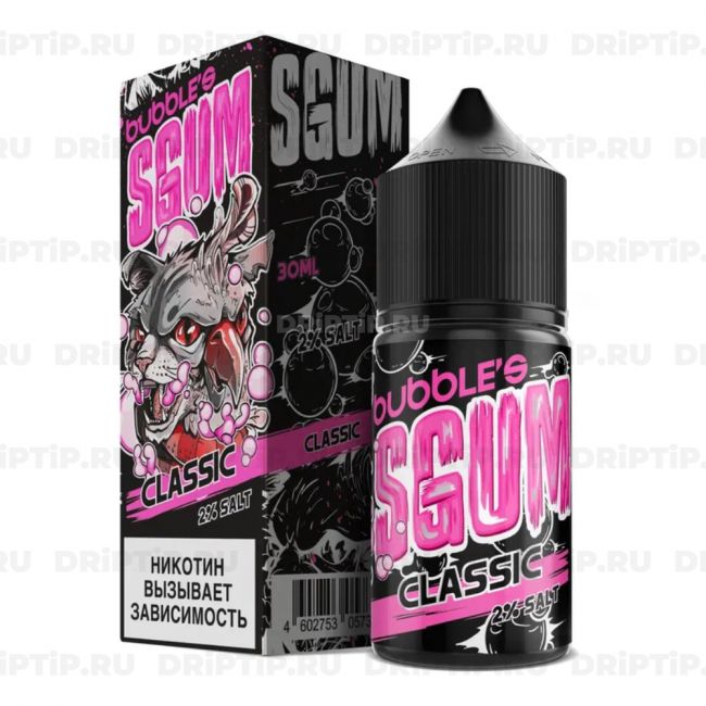 Bubbles SGUM Salt - Классическая Жвачка Bubbles SGUM Salt - Классическая Жвачка