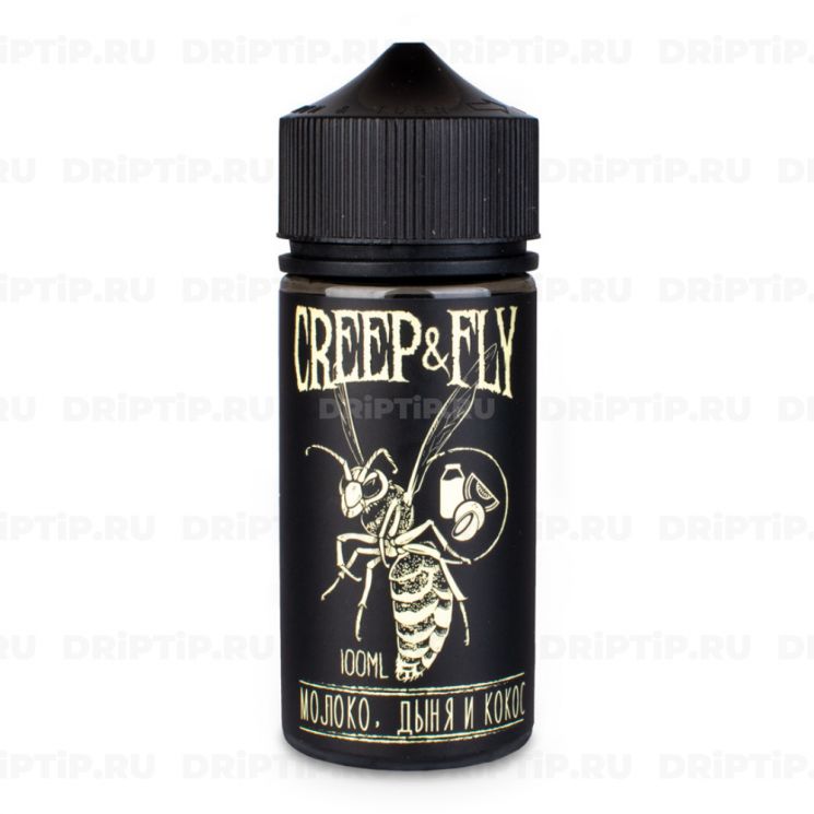 Жидкость Creep&Fly - Молоко Дыня Кокос 