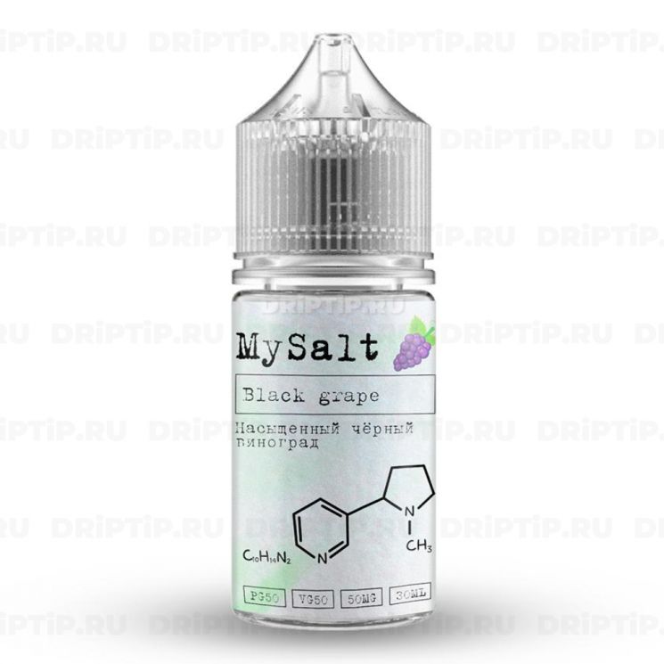 Жидкость MySALT -  Black Grape 