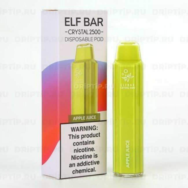 Elf Bar Crystal 2500 - Apple Juice