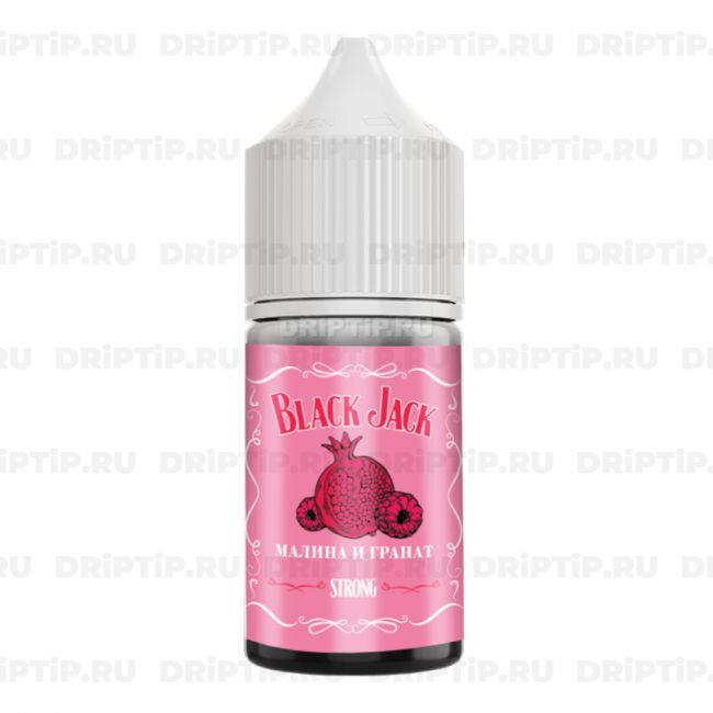 Жидкость Black Jack Salt - Малина и Гранат 