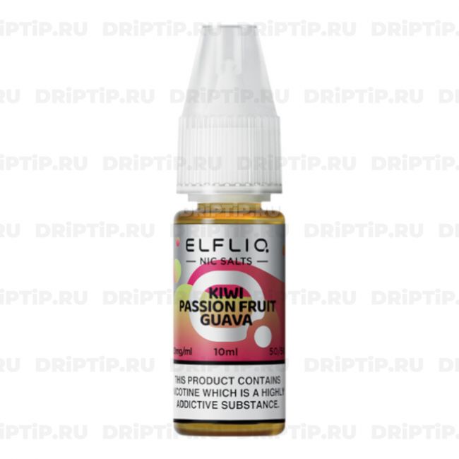 Elfliq Salt - Киви Маракуя Гуава 10ml Elfliq Salt - Киви Маракуя Гуава 10ml