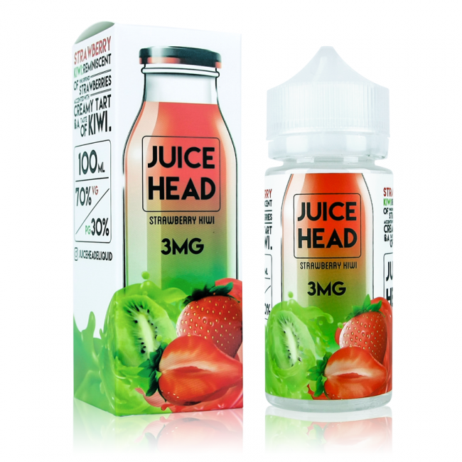 JUICE HEAD Strawberry Kiwi 3mg 100ml