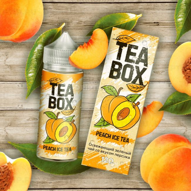 Жидкость Tea Box - Peach Ice Tea Жидкость Tea Box - Peach Ice Tea