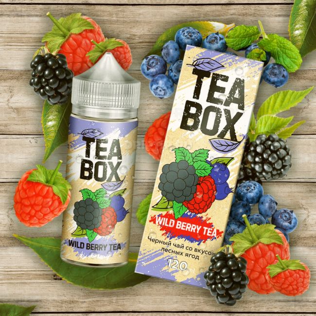 Жидкость Tea Box - Wild Berry Tea Жидкость Tea Box - Wild Berry Tea