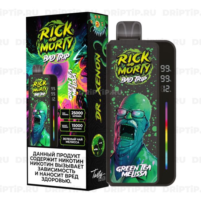 Rick and Morty Bad Trip 25000 - Зелёный Чай с Мелисой