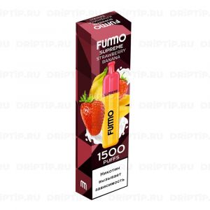 Fummo Supreme 1500 Затяжек - Клубника Банан