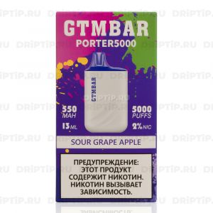 GTM BAR Porter 5000 - Sour Grape Apple