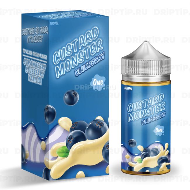 Жидкость Custard Monster - Blueberry Жидкость Custard Monster - Blueberry