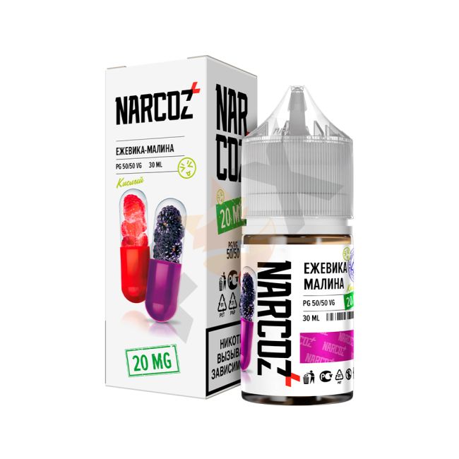 Жидкость Narcoz Salt - Ежевика Малина Кислые 