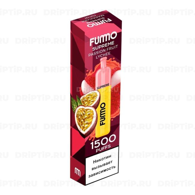 Fummo Supreme 1500 Затяжек - Маракуйя Личи Fummo Supreme 1500 Затяжек - Маракуйя Личи