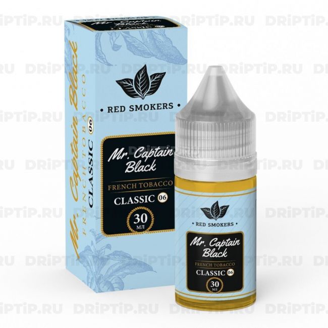 Жидкость Mr. Captain Black Classic - French Tobacco Жидкость Mr. Captain Black Classic - French Tobacco