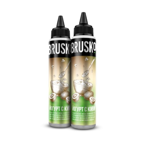 Жидкость Brusko - Йогурт с киви 