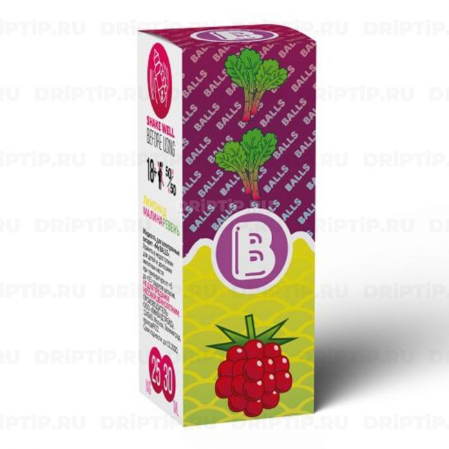 Balls Salt - Rhubarb Raspberry