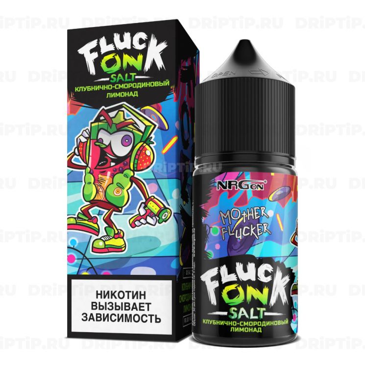 Жидкость Fluck On Salt - Клубнично-Смородиновый Лимонад 