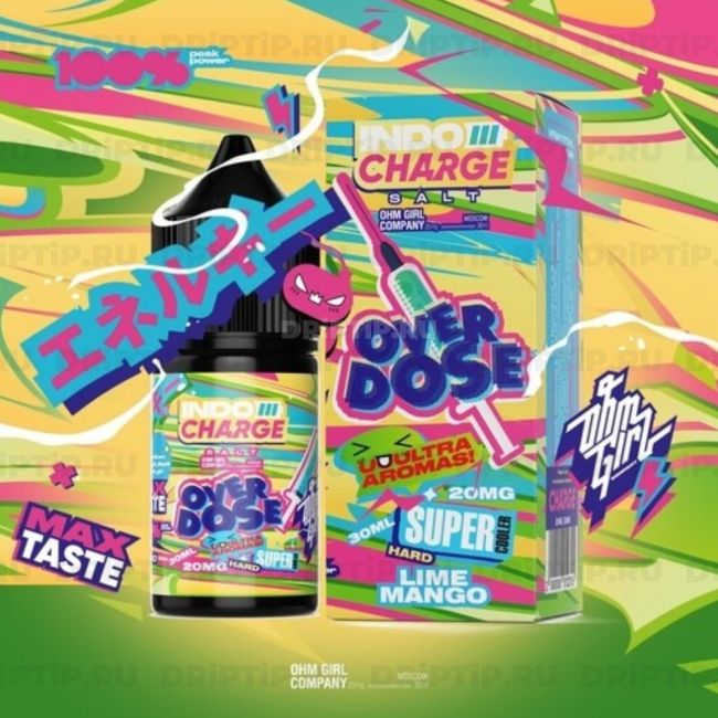 Жидкость Indo Charge Salt - Overdose 