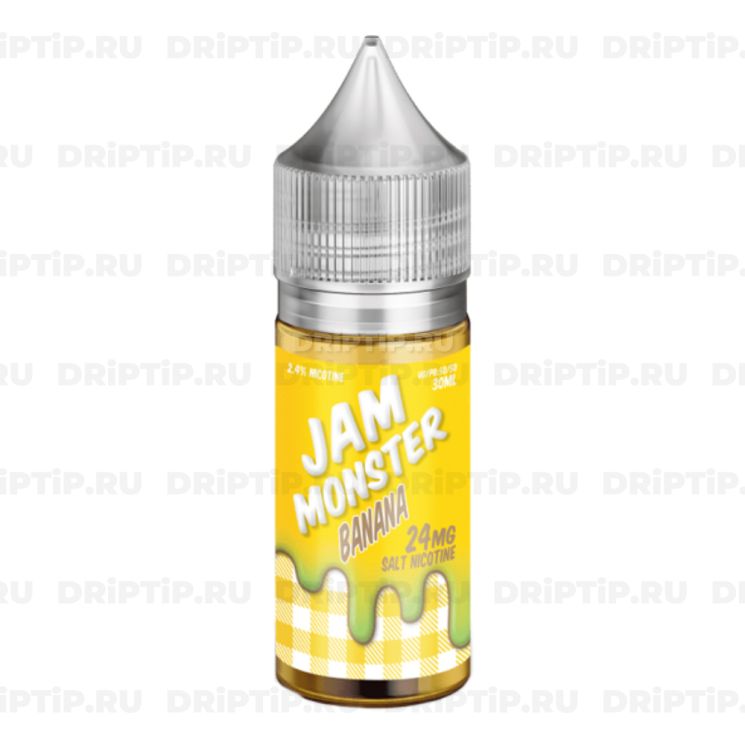 Жидкость Jam Monster Salt - Banana 10ml 
